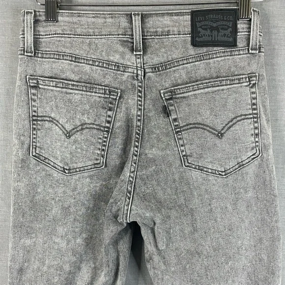Women’s Levi’s 721 High Rise Skinny Jeans in Gray Size 28 - Picture 7 of 8